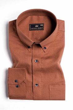 Discover timeless sophistication with our Sepia Brown Twill Premium Cotton Button Down Shirt. The rich, sepia brown hue adds depth and elegance, while the twill weave lends a touch of texture. With a classic button-down design, this shirt effortlessly transitions from formal to casual occasions, making it a versatile and essential addition to your wardrobe. Elevate your style with understated refinement. Fused collar and cuffs, collar stand and flat felled side seams provide structure and stabil Brown Texture, Bohemian Print, Twill Weave, Formal Casual, Shoulder Shirts, Full Sleeves, Collar And Cuff, Full Sleeve, Cotton Shirt