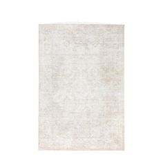 a white rug on a white background