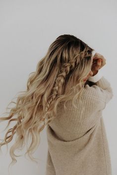 School Hairstyles For Teens, Barefoot Blonde, Peinados Fáciles Para Cabello Corto, Back To School Hairstyles, Long Blonde, Teen Hairstyles, Long Blonde Hair, Everyday Hairstyles, Grunge Hair