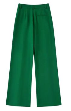 Accentuate your work wardrobe with these stylish, bright kelly green trousers. They are essential for your weekly professional business meetings and will pair perfectly with a blazer or basic knit top. Green Trousers, Green Pants, Business Meeting, Work Wardrobe, Straight Pants, Kelly Green, Bright Green, Knit Top, Latest Trends