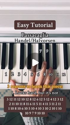 someone is playing the piano with their fingers