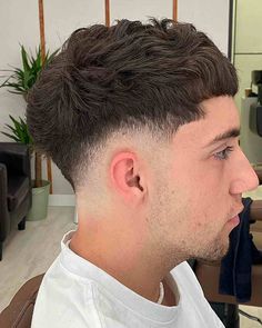 25 Messy French Crop Ideas Guys Are Getting Right Now Messy French Crop, Fresh Haircuts, Taper Haircut, Crop Ideas, Mid Fade Haircut, Fresh Crop, French Crop, Free Haircut, Crop Haircut