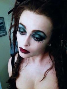 Avante Garde Makeup, Avant Grade, Marla Singer, Frances Bean Cobain, Danny Elfman, Helena Bonham, Sweeney Todd