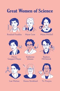 the great women of science poster