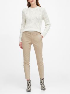 Skinny Chino | Banana Republic Slim Fit Mid-rise Chinos For Work, Slim Fit Mid-rise Classic Chinos, Slim Fit Cotton Chinos For Business Casual In Fall, Stretch Chinos For Workwear, Fall Season, Slim Fit Chinos For Business Casual In Fall, Classic Slim Fit Mid-rise Chinos, Stretch Mid-rise Chinos For Business Casual, Stretch Chinos For Fall Workwear, Fall Slim Fit Chinos For Business Casual