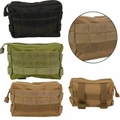 Tactical Molle Pouch EDC Multi-purpose Belt Waist Pack Bag Utility Phone Pocket | eBay Rectangular Pouch With Pockets For Outdoor Activities, Rectangular Outdoor Pouch With Pockets, Tactical Bag With Pockets For Daily Use, Practical Rectangular Pouch For Outdoor, Practical Rectangular Outdoor Pouch, Tactical Everyday Carry Bags With Pockets, Tactical Rectangular Bag With Pockets, Multifunctional Outdoor Pouch With Pockets, Practical Pouch With Pockets For Outdoor Activities