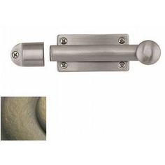 an image of a door handle with two knobs