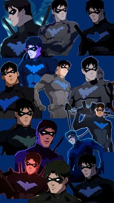 the many faces of batman and robin wayne