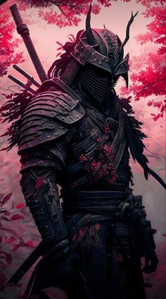 Japanese Art Samurai, Genos Wallpaper, Warrior Concept Art, Samurai Wallpaper, Dark Fantasy Artwork, Samurai Artwork