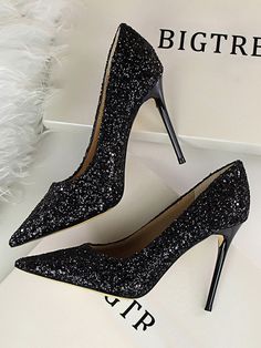 SkuCY-!128955MaterialPU , Rubber FeaturePointed-Toe , Shallow Cut , Sequinned OccasionBanquet , Casual , Party SeasonsSpring , Summer , Autumn , Winter TypePumps Heels HeightSuper High (8cm-up) ColorRED,GOLD,BLUE,GRAY,WHITE,BLACK,SILVER,CHAMPAGNESizeUS 6 | EU 36 2/3 | UK 4 | CN 36,US 6.5-7 | EU 37 1/3 | UK 4.5 | CN 37,US 7.5 | EU 38 | UK 5| CN 38,US 8 | EU 38 2/3 | UK 5.5 | CN 39,US 8.5 | EU 39 1/3 | UK 6 | CN 40,US 9-9.5 | EU 40 | UK 6.5 | CN 41,US 10 | EU 40 2/3 | UK 7 | CN 42,US 10.5 | EU 41 Silver High Heel Shoes, Gold Wedding Shoes, Silver High Heels, Basic Heels, Rhinestone Shoes, Super High Heels, Womens Wedding Shoes, Prom Shoes, Womens Shoes High Heels