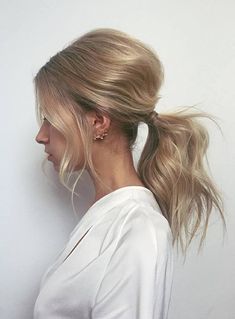 Easy Party Hairstyles, Messy Ponytail, A Ponytail, Have Inspiration, Penteado Cabelo Curto, Party Hairstyles