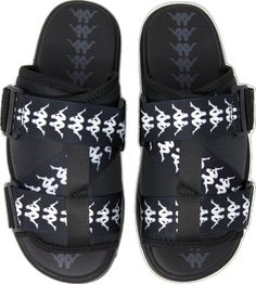 Black Sandals, White Black, Shoes Mens, White And Black, Shop Now, Slip On, Black White, Street Wear, Black And White