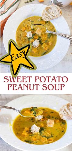 African Sweet Potato Stew Sweet Potato Stew, Breakfast Quick, Potato Stew, Peanut Stew, Sweet Potato Kale, Comfort Soup Recipes, Savory Recipe, Hearty Chili, Stewed Potatoes