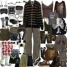 Western Outfits Men, Grunge Clothing, Mode Design, Swaggy Outfits, Grunge Style, Really Cute Outfits, Clothes And Accessories, Dream Clothes