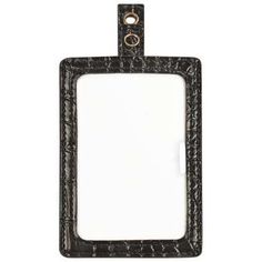 MyID Badge Holder, Lanyard and Card Reel items are compatible to create a system of ID accessories. Crocodile Black Cardholder has ultra clear window for easy visibility of photo identification. Designed to securely hold 3.375 inch x 2.125 inch ID or credit cards. Size: 4 inch. Black Badge Holders With Id Window As Gift, Rectangular Black Badge Holders As Gift, Black Rectangular Badge Holders For Gifts, Clear Windows, Clear Window, Id Badge Holders, Badge Holder, Id Badge, Badge Holders