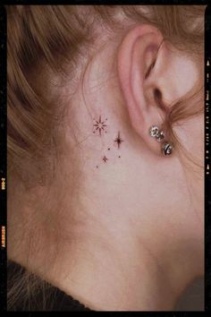 Image edited by AirBrush AppFilterColorULT-3Small Star Tattoo Behind The Eartattoo tattooideas tattooinspiration tattoosforwomen tattoodesign tattoos besttattooideas inspire amazing ink art bodyink photoeditor filter airbrushapp retouch airbrushfilter Small Star Tattoo, Small Star Tattoos, Star Tattoo Designs, Muster Tattoos, Inspiration Tattoos, Tattoos Geometric