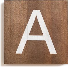 Stiles Letter Tiles, Wooden Crossword Wall Letters for Living Room, Dining Room, Kitchen, or Bedroom, 3.5 Inch, Walnut, Letter A Tile Board, Letter Tiles, Wood Cut, Linen Storage, Family Wall, Letter Wall, Wood Tile, Dining Room Kitchen, Letter A