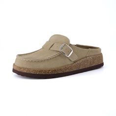 PRICES MAY VARY. Premium Soft Genuine Suede Leather Easy on / off Molded Comfort foam padding Premium Outsole Women's Cushionaire comfort Cork footbed clog. Stay cool with these high quality clogs that will give you comfort throughout your day. Corks Shoes, Foldable Flats, Flats With Arch Support, Mule Flats, Closed Toe Shoes, Amazon Prime Day, Prime Day, Slip On Mules, Round Toe Heels