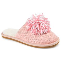 Ellos Pom Pom Slippers, Slippers Online, Shoe Carnival, Famous Footwear, Sole Shoes, Slipper Shoes, Journee Collection, Lining Fabric, Stardust