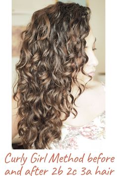 Curly Hairstyles 2c, 3a Hair, The Curly Girl Method, Hairstyle Names, Boring Hair, Curly Girl Method, Girl Haircuts, Types Of Curls, Curly Hair Tips