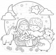 Nativity Coloring Pages, Christmas Bulletin Boards, Christmas Coloring Sheets, Printable Christmas Coloring Pages, Christmas Crafts For Toddlers, Christmas Bulletin, Kid Coloring Page, Bible Coloring Pages, Sunday School Activities