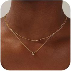 *High Quality Material: 14k Real Gold Plated, High-Polished, Surely Keep A Long Time; It's Hypoallergenic, Lead And Nickel Free, No Harm To Your Skin *Size: 14"+2" Bead Chain Choker Necklace, 16"+2" Initial Pendant Necklace, Adjustable Chain Help You Find A Comfortable Length *Layered Initial Necklace: Layered Initial Necklace, Classic Design, Fashionable And Minimalist. Meaningful Initial Necklace That You Can Show Your Letter, Your Name, Your Story And Your Interesting Soul *Perfect Gifts: The 14k Gold Choker Necklace, Gold Initial Necklaces, Teen Girl Jewelry, Necklace Stack, Initial Necklaces, Necklace Layered, Initial Necklace Gold, Initial Pendant Necklace, Garage Floor