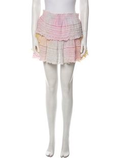 LoveShackFancy SkirtPinkTie-Dye PrintLace, Embroidered & Distressed AccentsElasticized WaistFit:Skirts by LoveShackFancy typically fit true to size. Print Mini Skirt, Tie Dye Print, Mini Skirt, Print Patterns, Tie Dye, Mini Skirts, Dye, Skirt, Clothes For Women