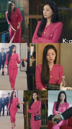 Kdrama Corporate Attire, Haein Queen Of Tears Outfits, K Drama Outfits, Hong Haein, Elegant Outfit Classy, Dressing Sense, Muslim Fashion Hijab Outfits