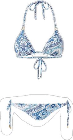 Fitted Tie-back Swimwear For Vacation, Blue Adjustable Tankini For Summer, Bohemian Tie-back Swimwear For Beach Season, Bohemian Tie Back Swimwear For Beach Season, Adjustable Blue Tankini For Vacation, Adjustable Blue Tankini For Summer, Blue Tie-back Swimwear For Vacation, Summer Paisley Print Stretch Swimwear, Summer Stretch Swimwear With Paisley Print