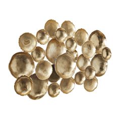 "Get the Gold Aluminum Modern Wall Decor, 43\" x 4\" x 29\" at Michaels. com. Give your home a personalize touch and bring your creative vision to life. Decorate with ease with our eclectic range of home decor. Decorate with fun with Iris And Ivory Add some style to your wall with this gold aluminum wall decoration with a striking abstract design that will provide a fine decoration for an extravagant display. Maximize your open wall space with this eye catching wood wall decor. An extraordinary Gold Metal Wall Art, Faux Leather Chair, Gold Wall Decor, Plate Wall Decor, Open Wall, Metal Wall Sculpture, Nails And Screws, Abstract Wall Decor, Gold Walls