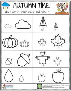 an autumn time worksheet for kids to learn how to draw and color the leaves