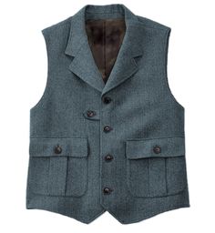 30% Wool / 60% Polyester / 10% Rayon. Herringbone. Notch Lapel. Single Breasted 4 Buttons. Back metal elastic adjustment buckle. Full lined. Machine wash / Hand wash. Color or size customization please note in the order Business Vest With Button Closure For Fall, Business Vest With Buttons For Fall, Fall Business Vest With Button Closure, Fall Vest With Buttons For Tailoring, Classic Fall Vest With Buttons, Wool Vest With Button Closure For Workwear, Tailored Wool Vest Outerwear, Wool Vest With Pockets For Work, Classic Fall Vest With Pockets