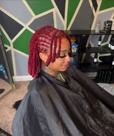 Protective Styles For Short Locs, Short Locs With Color, Two Strand Hairstyles, Prom Loc Hairstyles, Starter Locs Hairstyles For Women, Loc Styles For Black Women Short, Two Strand Twist Hairstyles Locs, Two Strand Loc Styles, Short Two Strand Twist Locs