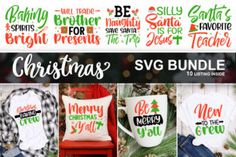 christmas svg bundle for cricut