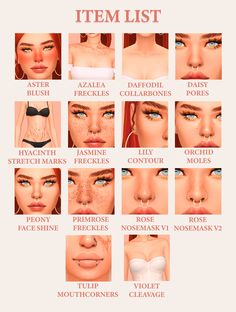 Best Sims 4 Cc Makeup, The Sims 4 Cc Patreon Bgc, Sims 4 Cc Maxis Match Makeup Highlight, Cute Sims 4 Cc Makeup, Best Sims 4 Cc Skin Details, Botox Brat Sims 4 Cc, Ts4 Makeup Cc Maxis Match, Sims 4 Cc Skin Details Maxis Match Patreon, Sims 4 Vilitigo Skin