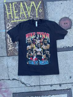 Mike Tyson Shirt, Vintage Rap Tees, Rap Tee, Mike Tyson, Color Rosa, Buy Vintage, Van Gogh, Boxing, Rap