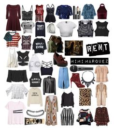 Mimi Marquez Aesthetic, Mimi Rent Aesthetic, Rent Costumes Musical, Musical Theatre Outfit Ideas, Hsm Costumes