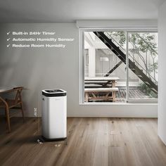 Waykar 2500 Sq. Ft Home Dehumidifier with Drain Hose for Bedrooms, Basements, Bathrooms, and Laundry Rooms - with Intelligent Touch Control and 3 Air Outlets, 24 Hr Timer, and 0.58 Gal Water Tank Dehumidifier Basement, Dehumidifiers, Basement Bedrooms, Space Room, Laundry Rooms, Touch Control, Air Quality, Water Tank, Laundry Room