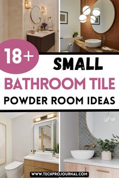 Transform your powder room with small bathroom tile powder room ideas that make a big impact in a small space. From patterned tiles to subtle textures, these small bathroom tile powder room ideas bring style and charm to every inch. Tile Ideas Around Bathtub, Bathroom Remodel For Small Spaces, Small Bathroom With Tiles On Wall, Tile Bathroom Walls With Tub, Wall Tiles Bathroom Ideas, Tiling Ideas For Small Bathrooms, Small Bathroom Large Tile Ideas, Small Bathroom With Tile Walls, Tiled Bathrooms Walls