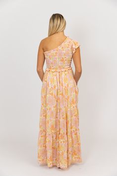 Look sensational in this pastel floral one shoulder maxi dress, perfect for summer evenings. Detailed with tiers of smocked fabric and lined for a comfortable fit, it's sure to be your go-to for special occasions. One Shoulder Maxi Dress, Pastel Floral, Summer Evening, Shop Maxi Dresses, One Shoulder, Special Occasion, Comfort Fit, Pastel, Maxi Dress