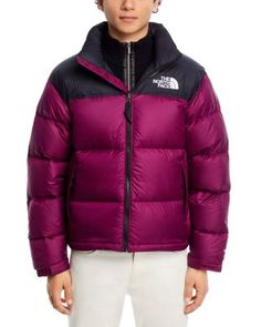 The North Face 1996 Retro Nuptse Down Puffer Jacket The North Face Purple Long Sleeve Outerwear, The North Face Purple Outerwear For Fall, Purple Puffer Jacket For Fall And Cold Weather, The North Face 1996 Retro Nuptse, The North Face 1996, North Face 1996, Puffer Jacket Men, Down Puffer Jacket, Puffer Jacket