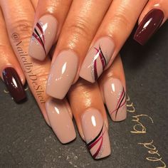 Classy Nude Nail Designs, Nude Nailart, Classy Nail Art, Nail Design Inspiration, Beautiful Nail Designs, Gel Nail Designs, Nail Art Galleries