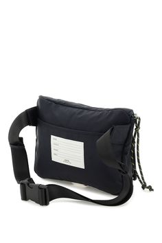 Shell: 100% Polyamide Jean Touitou, Shoulder Strap Bag, Strap Bag, Travel Collection, Dark Navy Blue, Black Nylons, Luxury Retail, Travel Luggage, Magnetic Closure