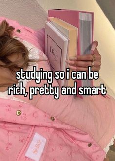 Pretty And Smart, Schul Survival Kits, Studera Motivation, Be Rich, Vie Motivation, Good Luck Quotes