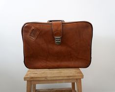 Vintage 1950's brown suitcase in good vintage condition Height: 36 cm - 15 cm  Length: 51 cm -  20 cm Width: 13 cm - 5 cm Vintage Cognac Briefcase For Travel, Retro Brown Briefcase, Vintage Brown Briefcase, Vintage Brown Cases For Everyday Use, Vintage Brown Cases With Luggage Sleeve, Travel Suitcase, Vintage Suitcase, Suitcase Traveling, Suitcases