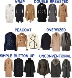 CONTACT Types Of Coats, Types Of Jackets, Minimalist Wardrobe