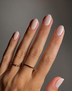 Fake Nails Designs, Solid Color Nails, Bride Nails, Oval Nails, Clean Nails, Bridal Nails, Manicure Y Pedicure