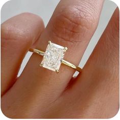 Brand New. This Ring Features An Exquisite Cubic Zirconia Stone Set In 14k Gold Plated, Offering A Luxurious And Glamorous Shine Designed To Add A Touch Of Elegance To Any Outfit. Whether You're Ready To Say "I Do" Or Simply Want To Make A Statement, This Engagement Ring Is The Ideal Choice. Use Code Tinamarie2127 For $10 Off Your First Order When You Create An Account. Check Out My Other Listings For: Fall Winter Summer Spring Boho Hippie Beachy Western Vacation Cruise Vintage Holiday Christmas Thanksgiving Casual Floral Retro Office Chic Dressy Vibes! Shop More Wedding Guest Travel Festival Tropical Vintage Flirty Date Night Western Resort Floral Classy. Rectangle Engagement Ring, Rectangle Engagement Rings, Western Vacation, Engament Rings, Gold Band Engagement Rings, Radiant Cut Rings, Square Engagement Rings, Pretty Engagement Rings, Dream Wedding Ring