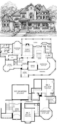 the floor plan for this house is very large and has lots of room to put in it