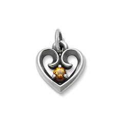 Honor the moments of life with the Avery Remembrance Heart Birthstone Charm set with a round faceted Avery birthstone. Ideal for a birthday, anniversary or other special occasion, this design is available in sterling silver or 14k gold. Note: Due to the o Silver Sterling Birthstone Necklace With Heart Cut, Sterling Silver Heart-shaped Birthstone Necklace, Silver Sterling Silver Heart Cut Birthstone Necklace, Keepsake Heart Cut Birthstone Jewelry, Heart-shaped Sterling Silver May Birthstone Necklace, Heart Cut Birthstone Jewelry For Keepsake, White Gold Birthstone Necklace With Heart Pendant, Sterling Silver Birthstone Necklace For Valentine's Day, May Birthstone Heart Charm Necklace For Anniversary